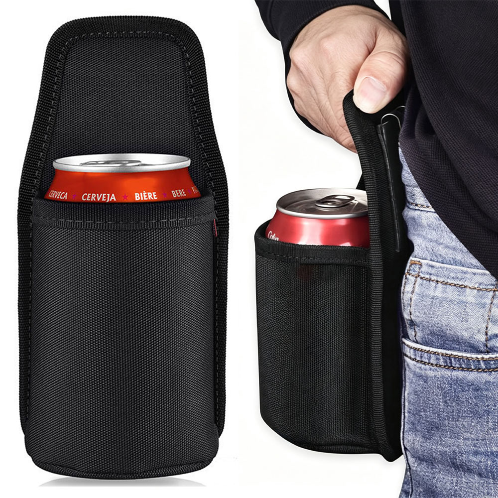 Outdoor Camping Water Tank - Portable Belt Drink Can Pouch Beer