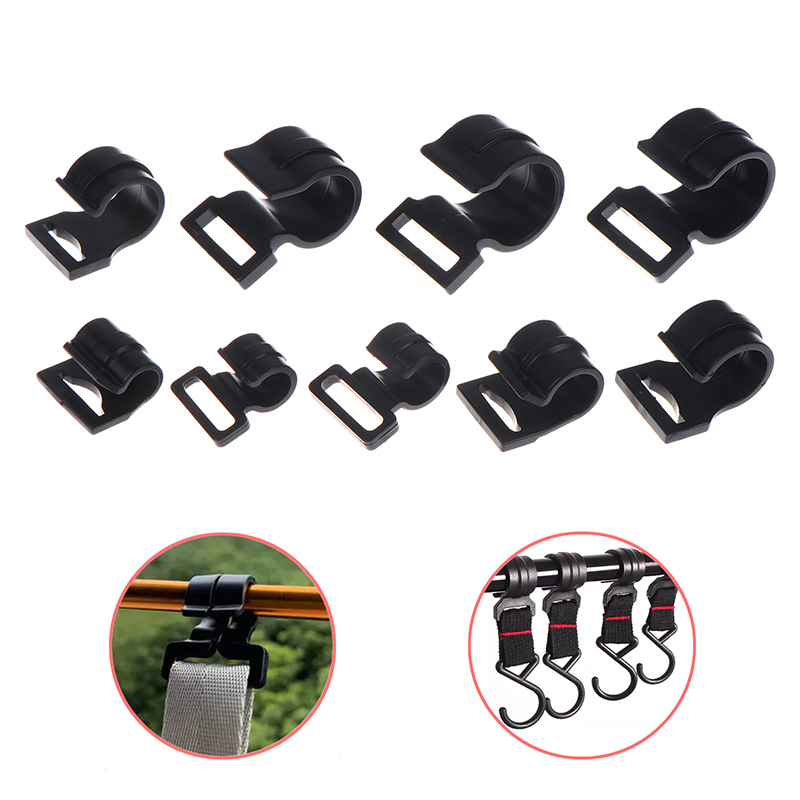 Outdoor Camping Van - Multisize Tent Snap Clip Lanyard Hooks
