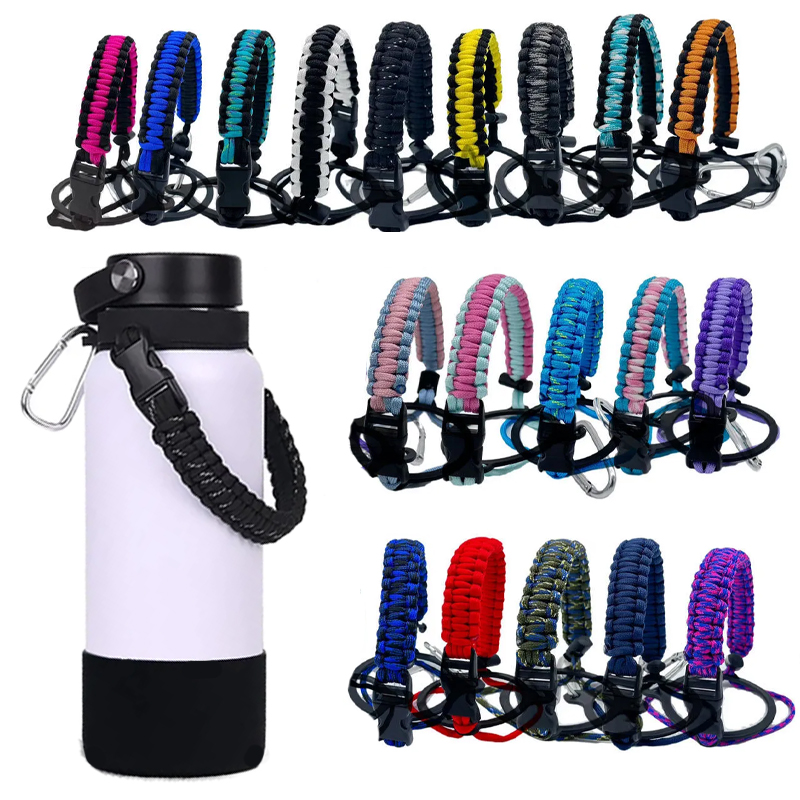 Outdoor Camping Water Tank - Heavy Duty Paracord Wide Mouth Water