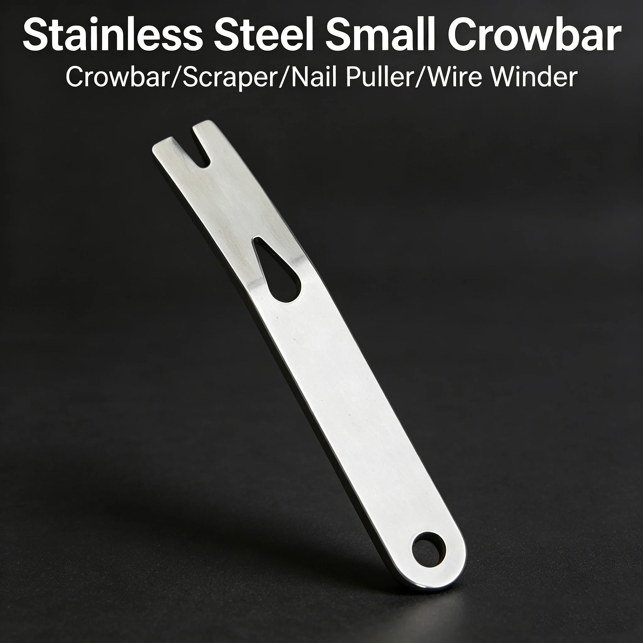 Outdoor Camping Water Tank - Stainless Steel Multi-Function Mini Pry Bar