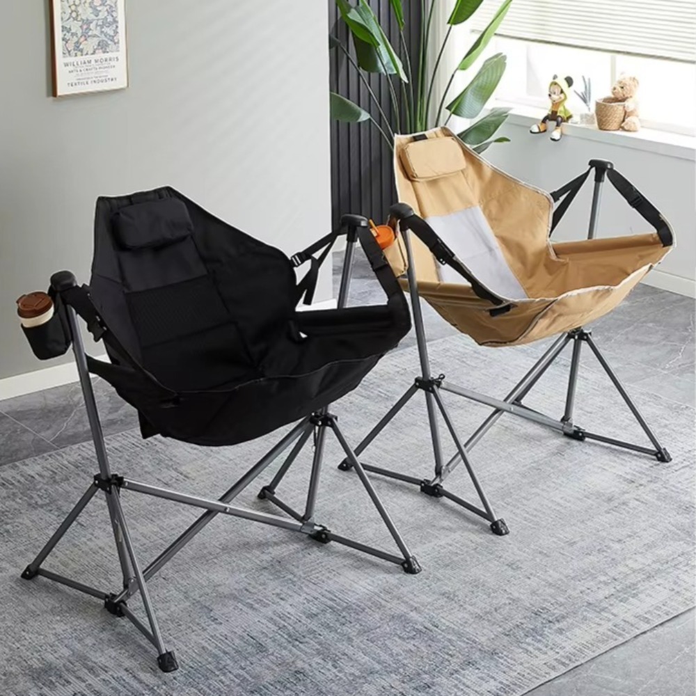 Portable Outdoor Leisure Chair - Outdoor Camping Rocking Chair 评论和价格