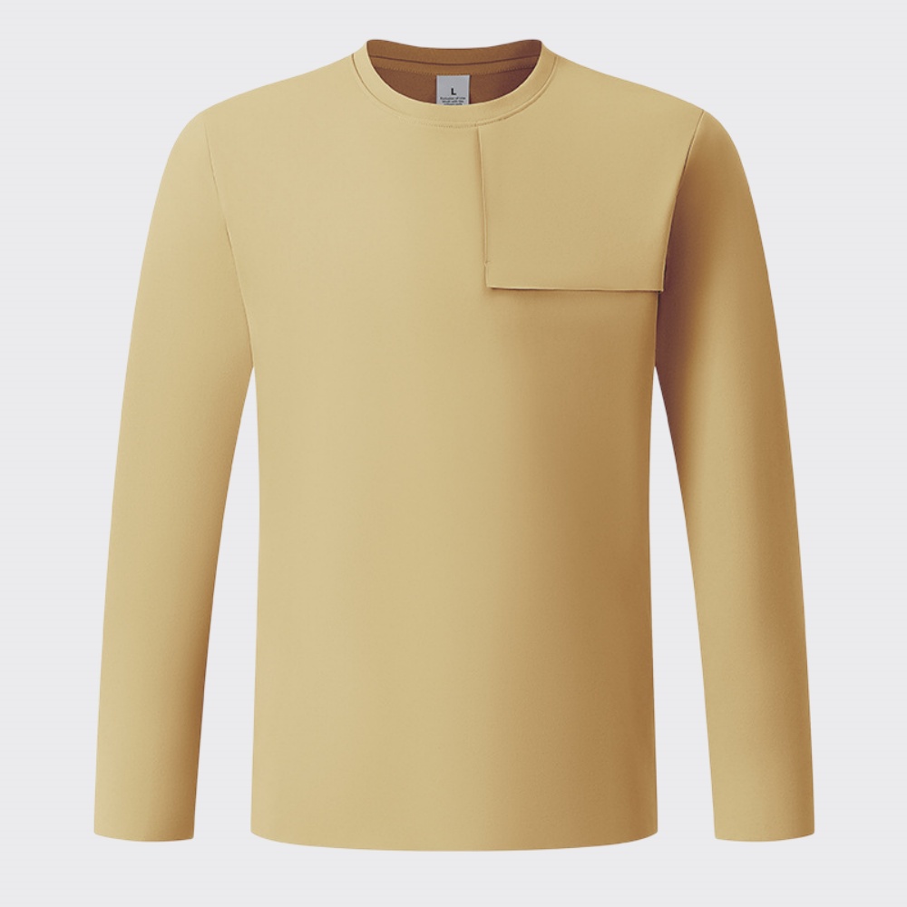 2026 New Mens Long Sleeve T-Sh - Outdoor Camping Logo 评论和价格