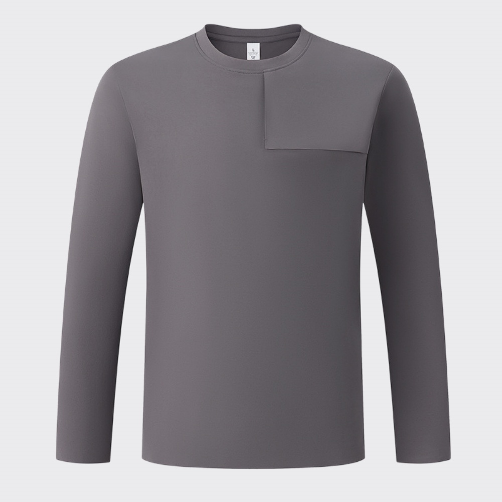2026 New Mens Long Sleeve T-Sh - Outdoor Camping Logo 评论和价格