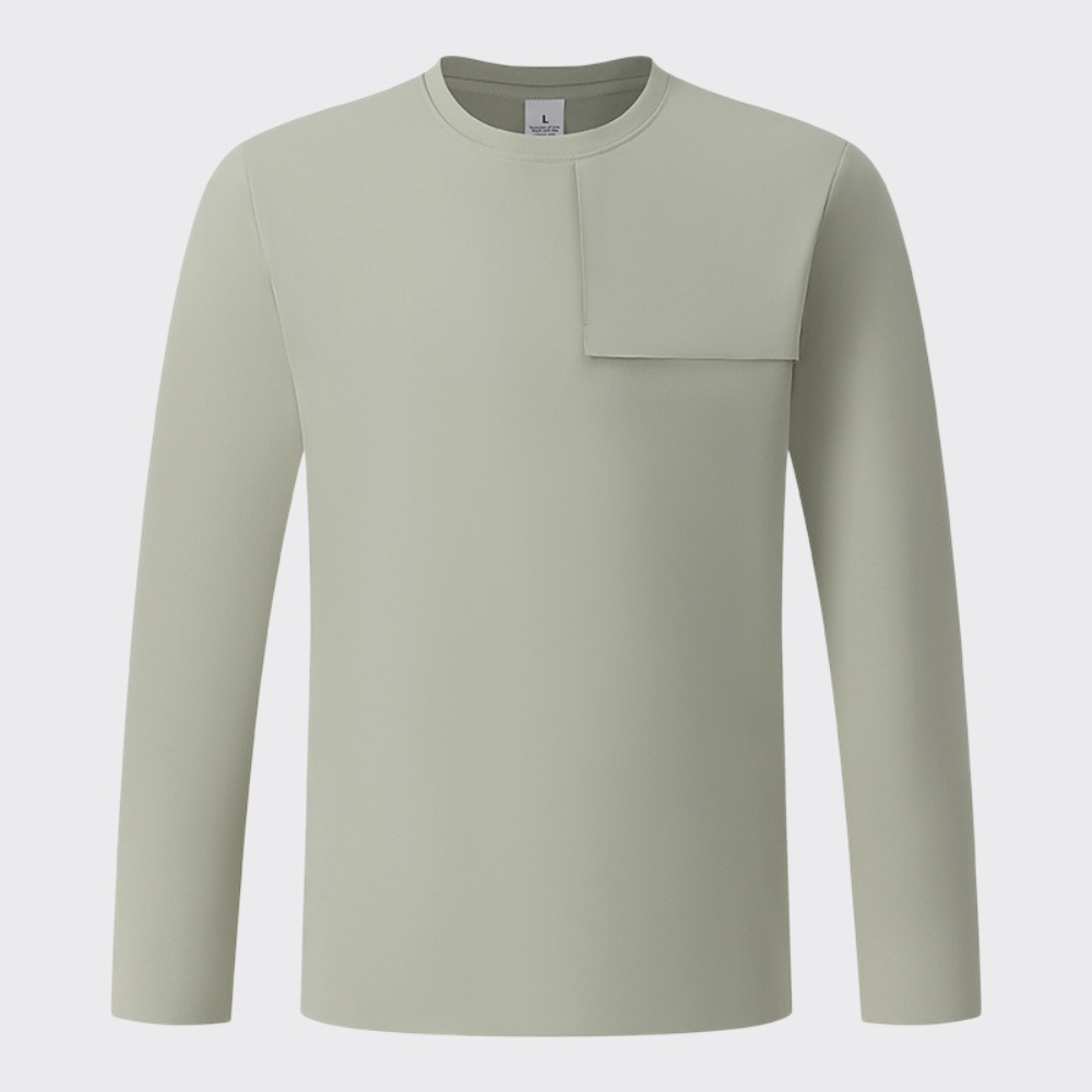 2026 New Mens Long Sleeve T-Sh - Outdoor Camping Logo 评论和价格