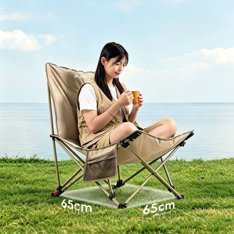 Padded Camping Recliner Chair  - Outdoor Camping Lounge Chairs 评论和价格