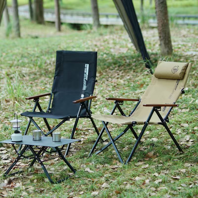 Folding High Back Beach Campin - Outdoor Camping Lounge Chairs 评论和价格