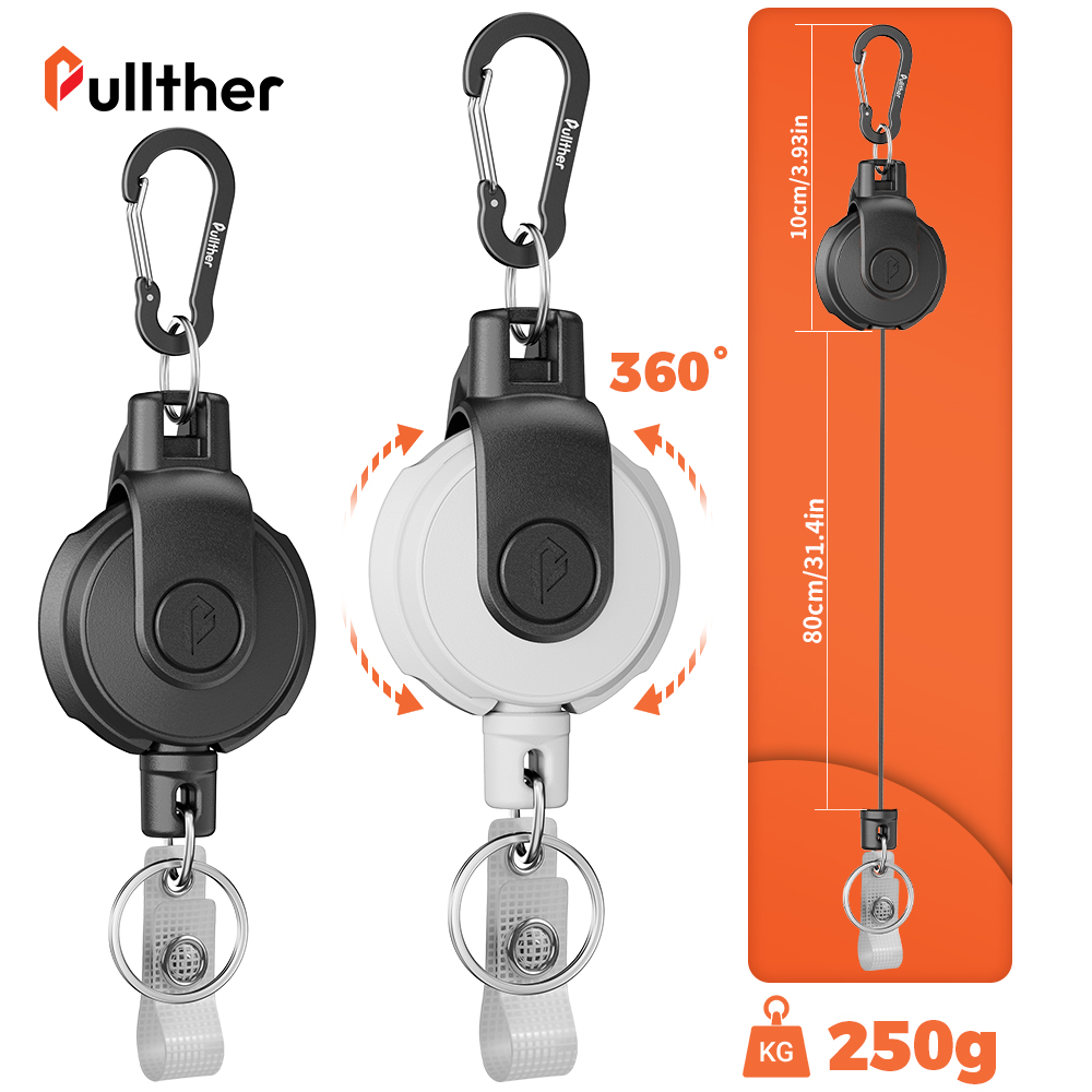 Retractable Key‌ Chain for man - Outdoor Camping Logo 评论和价格