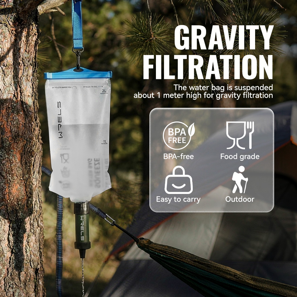 WRELS Outdoor Water Purifier H - Portable Water Filter 评论和价格