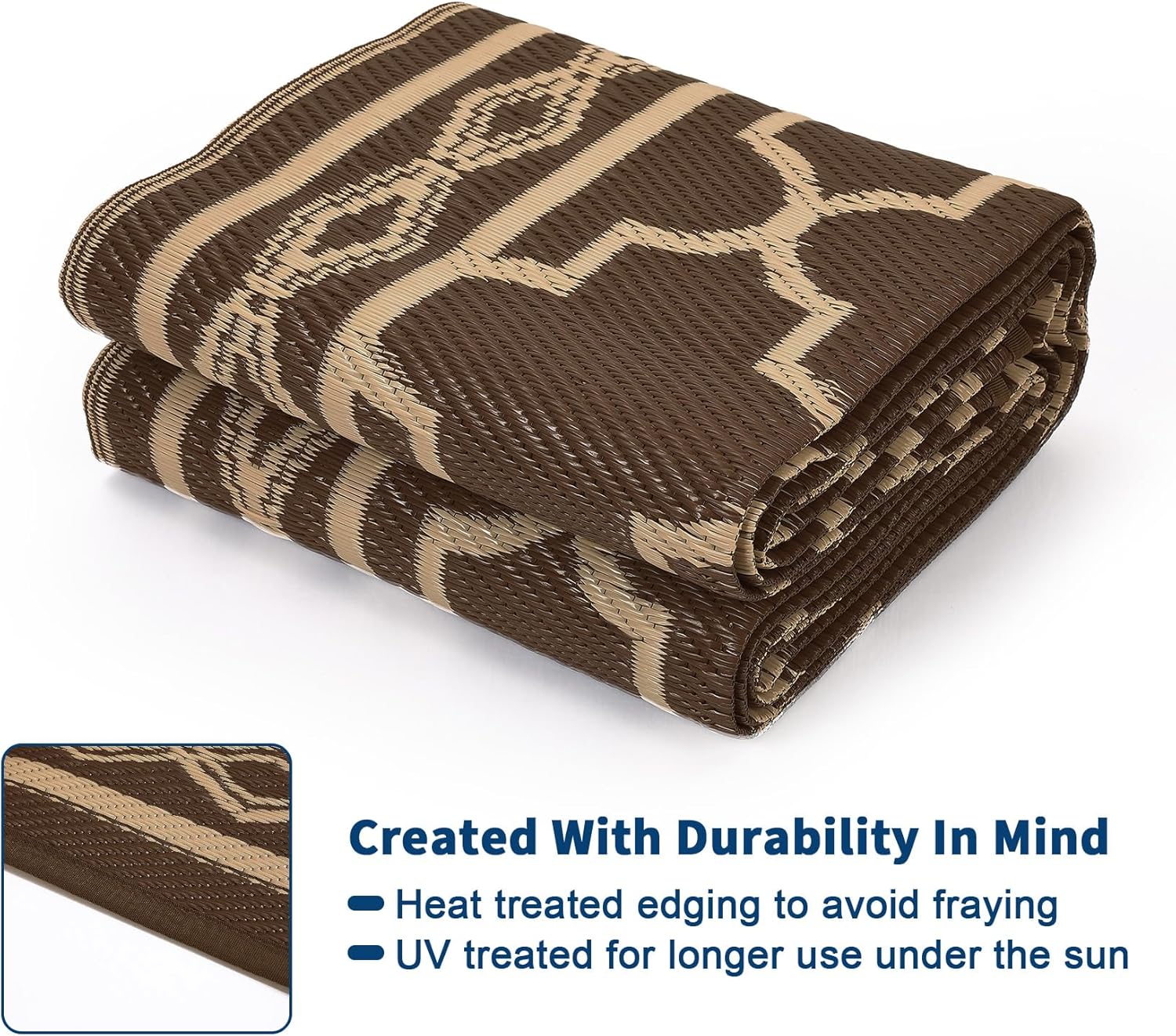 9x12 Reversible Outdoor Patio  - Outdoor Camping Rugs 9X12 评论和价格