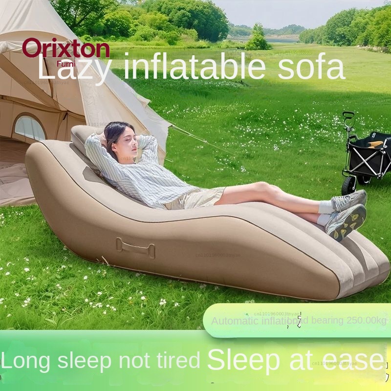 Outdoor Portable Self Inflatin - Outdoor Camping Lounge Chairs 评论和价格