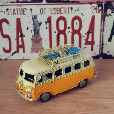 Mini Car Model Retro Classic C - Outdoor Camping Van 评论和价格