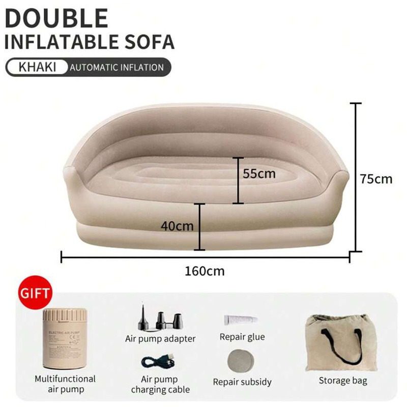 Automatic Inflatable Sofa Outd - Outdoor Camping Lounge Chairs 评论和价格