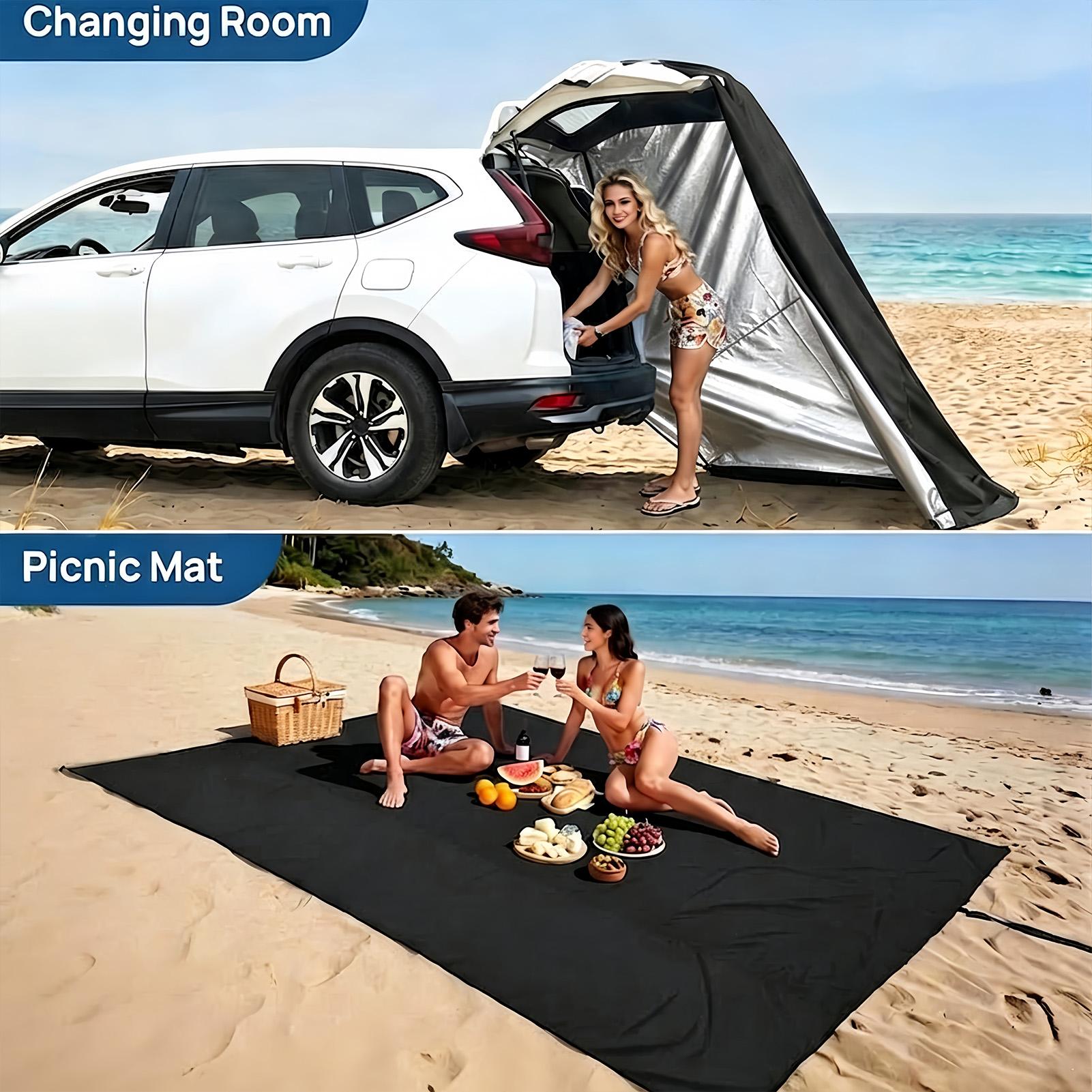 SUV Trunk Tent Car Trunk Priva - Outdoor Camping Van 评论和价格
