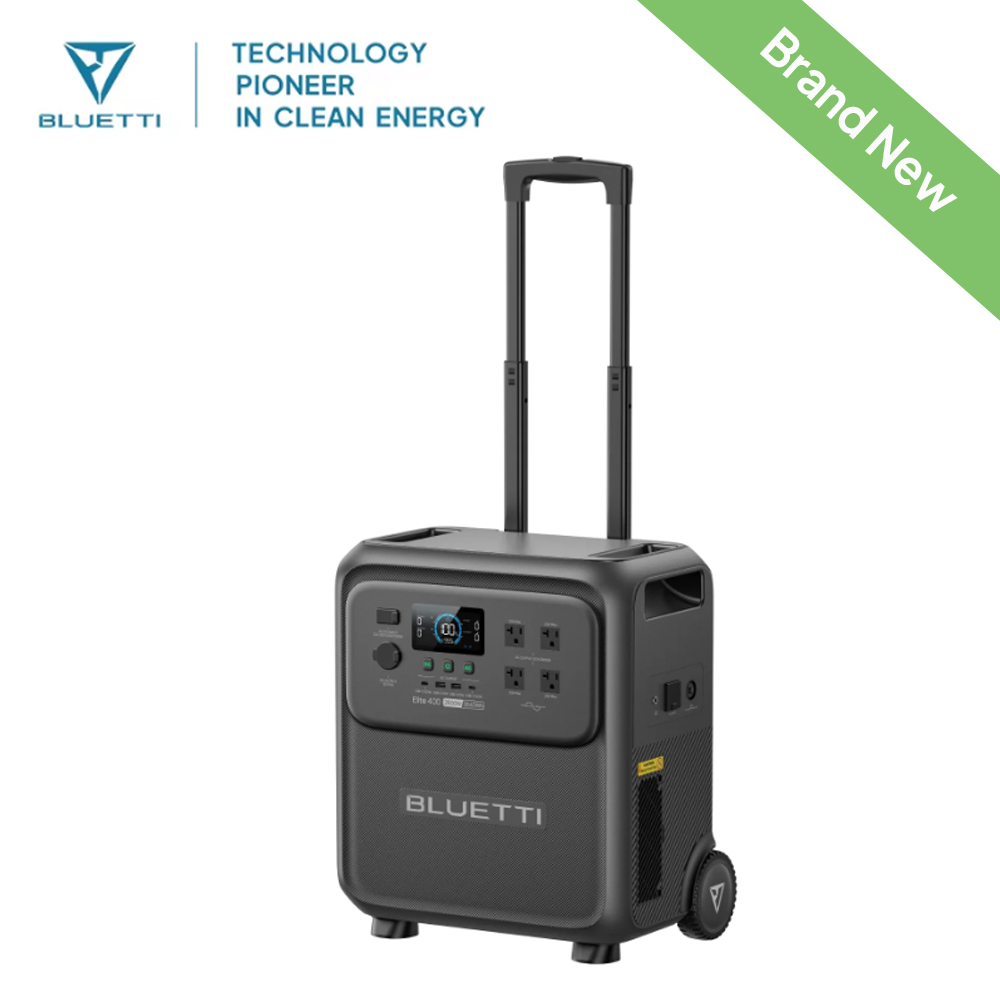 BLUETTI Elite 400 2600W 3840Wh - Outdoor Camping Van 评论和价格