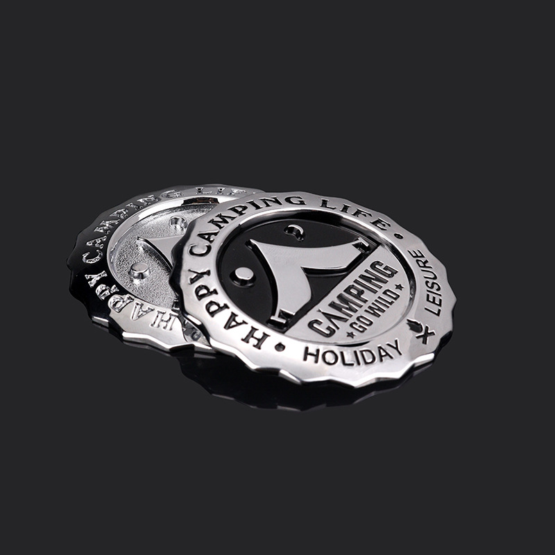 3D Camping Car Badge Alloy Met - Outdoor Camping Logo 评论和价格
