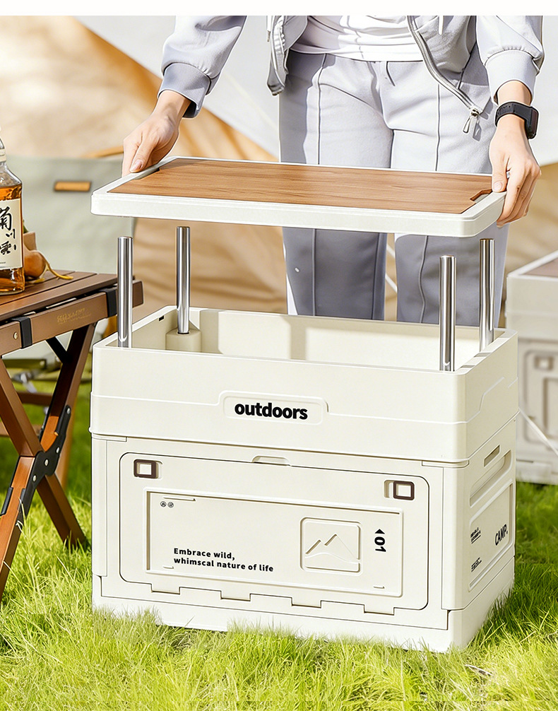 Camping Folding Storage Box Wo - Outdoor Camping Chairs Folding 评论和价格