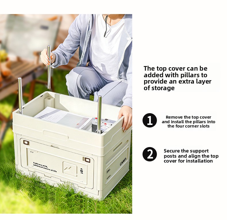 Camping Folding Storage Box Wo - Outdoor Camping Chairs Folding 评论和价格