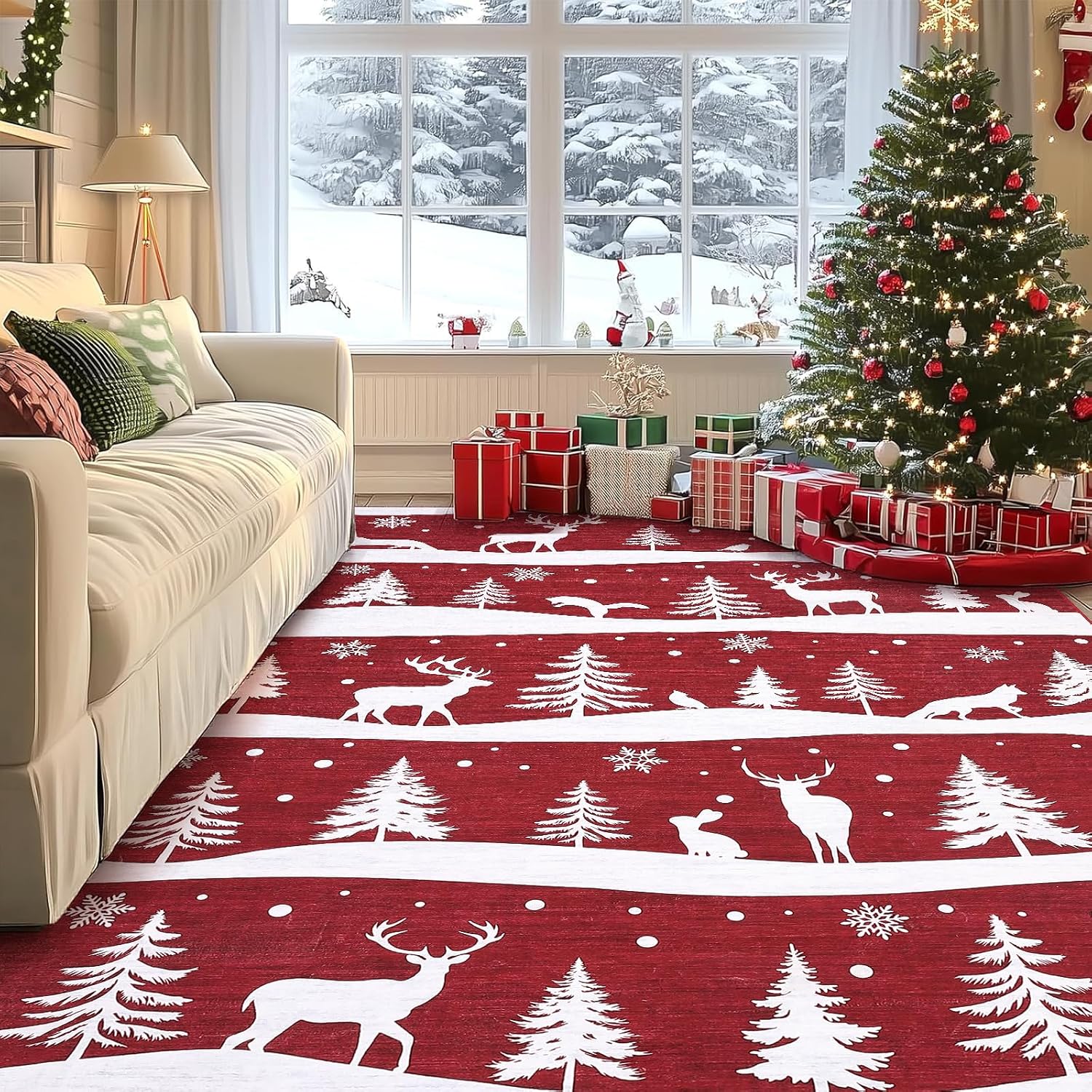 Garvee 9X12/8X10FT Area Rugs C - Outdoor Camping Rugs 9X12 评论和价格