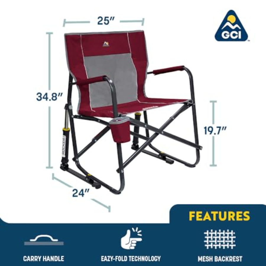 Freestyle Rocker Camping Chair - Outdoor Camping Rocking Chair 评论和价格