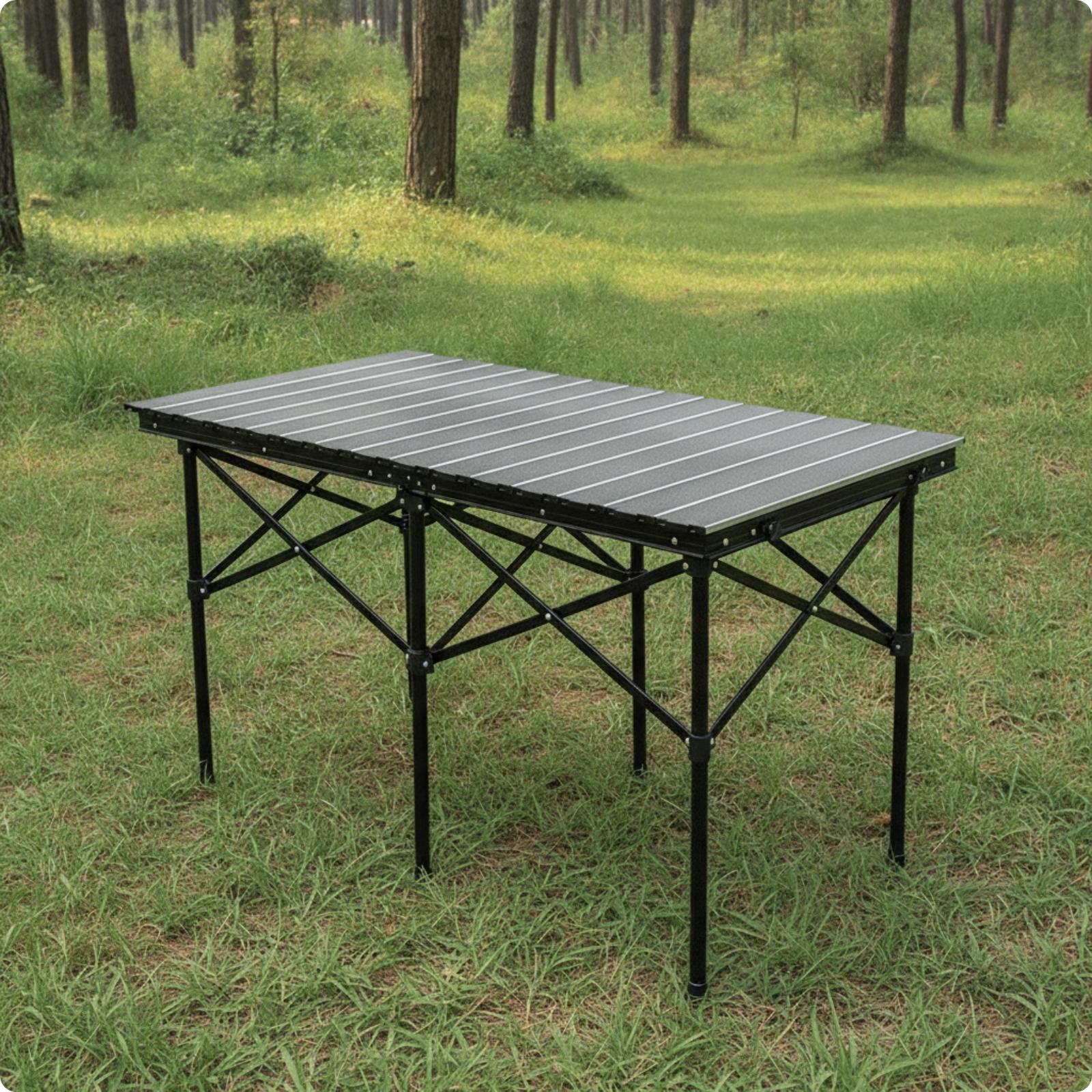 Folding Camping Table Foldable - Outdoor Camping Meals 评论和价格